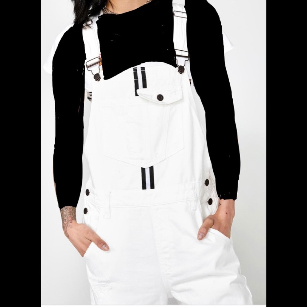 NWT Hidden girlfriend overalls
